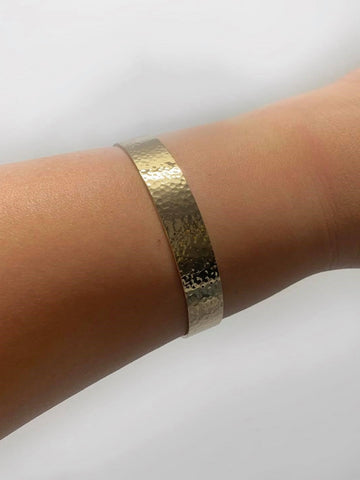 Hammered Cuff Bangle