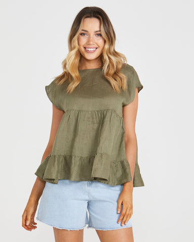 Alina Tiered Top