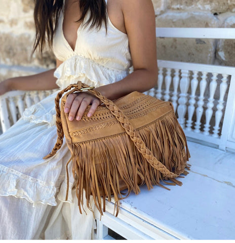 Plait, Stitch & Fringe Bag